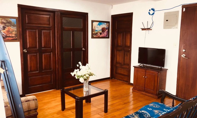 El Vecino Apartment | Warm and cozy apartment for up to four people.