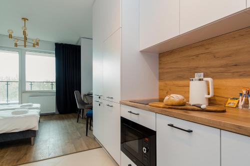 Targowek Apartment | Warsaw To Be - Blue Apartment