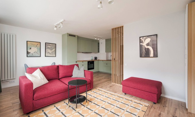 Nowa Praga Apartment | Warszawa Wileńska Deluxe Studio