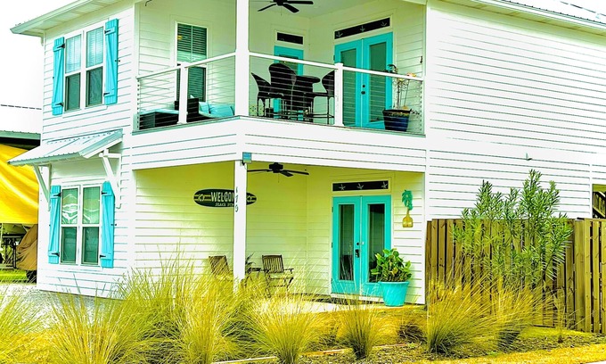 Port St. Joe House | Water views, a few steps to beach, boat parking