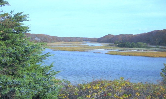 West Falmouth House | Water views and walk to Old Silver Beach, Falmouth, Cape Cod
