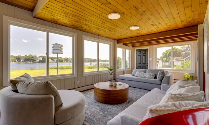Barrington House | Waterfront Barrington Estate with Hot Tub!