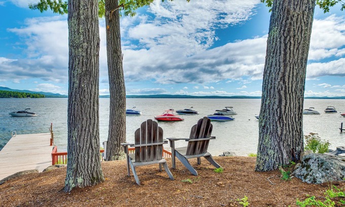 Gilford House | Waterfront Community: Lake Winnipesaukee Retreat!