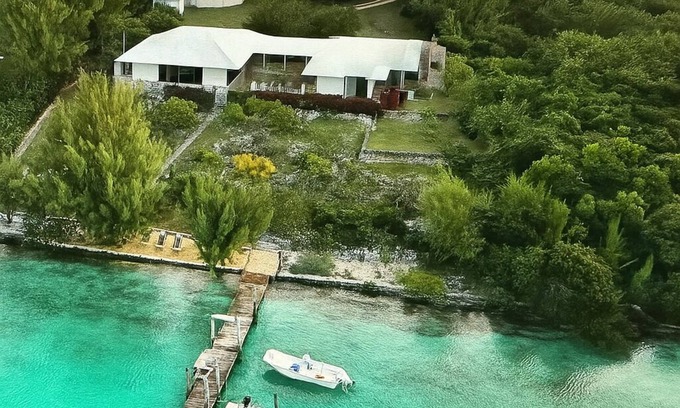 Gregory Town House | Waterfront home on the bay in secluded Whale Point! Private Dock!