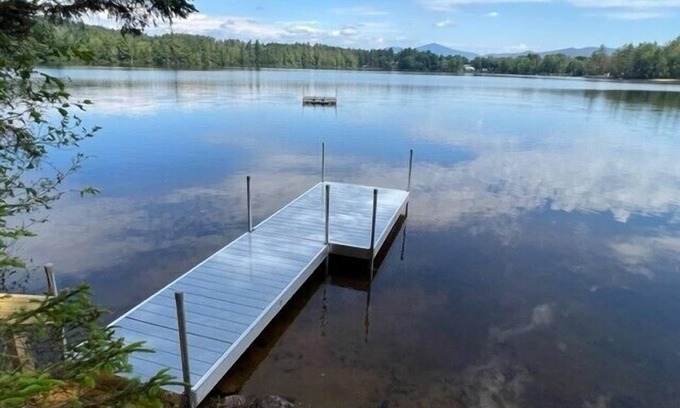 Conway House | Waterfront Home W Suite Above Garage, Waterfront Views of Mt Washington!