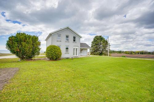 Manitowoc House | Waterfront Lake Michigan Home on 15 Acres!