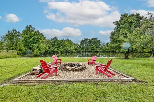 Nevada House | Waterfront Missouri Escape with Private Pond and Dock!