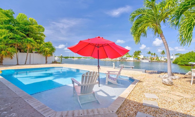 Marathon House | Waterfront, Pool, Dock, Kayaks & Stunning Views