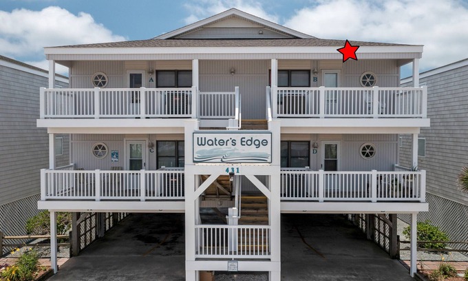 Holden Beach Condo | "Waters Edge 431-B" - Oceanfront Condo w/Community Pool, 2 Bedrooms/2 Bathrooms