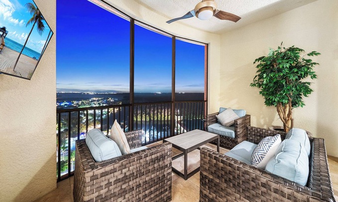 Cape Harbour Condo | Waterviews Views, Top Floor Cape - Heated Pool, Golf, Gym & Great Amenities!
