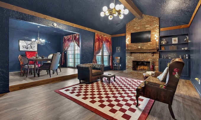 South Tulsa House | We're All Mad Here! - A Wonderland Escape in Tulsa