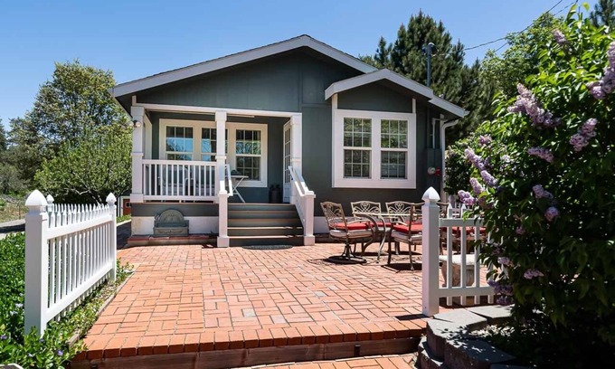 Julian Cabin | Weber's Woods Cabin- Summer special. Everything for a fun mountain getaway