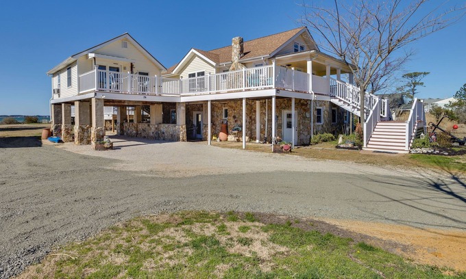 Windmill Point Cottage | Welcoming Cottage w/ Outdoor Pool & Water Views!