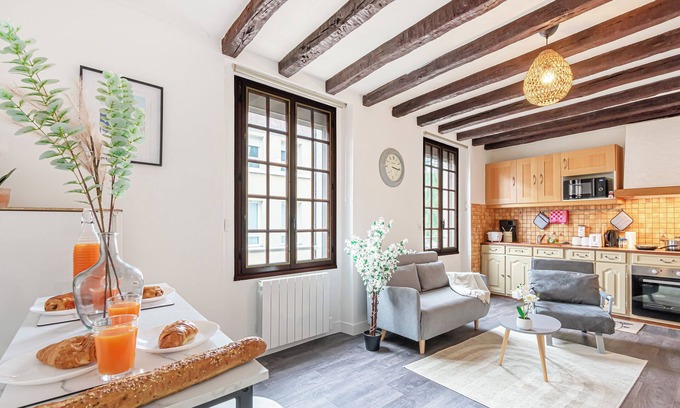 Le Pin Apartment | Well-equipped apartment/CDG AIRPORT/2024 Olympics/Villepinte/Paris Disneyland