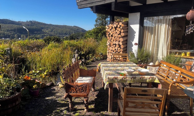 Allenbach House | Wellness oasis near the reservoir with distant views of the mountains