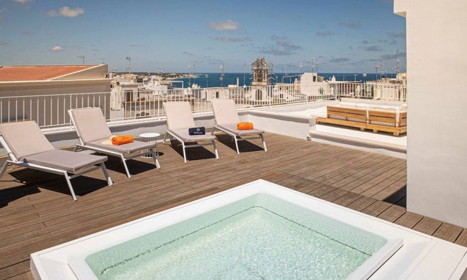 Polignano a Mare House | WePuglia-Dimora Di Mare, luxury house with priv. terrace & heated mini-pool