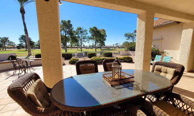 Cottonwood House | Where the Good Times Roll! Sun Lakes 2 Kings, Golf Cart