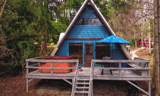 Rockbridge Cabin | Whispering Waters A-frame (Hocking Hills Area)