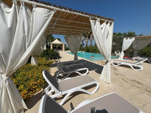 Matino House | WHITE POOL 7P Matino - Gallipoli