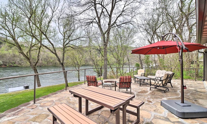Cotter House | White River Fishing Escape w/Deck & Patio!