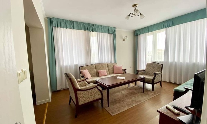 Saints Constantine and Helena Apartment | Wild Cherry Apartments - The Blue Apartment One-Bedroom Apartment n