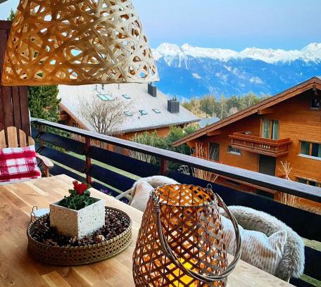 Montana House | Window on Crans Montana, Appartement avec vue sur les Alpes