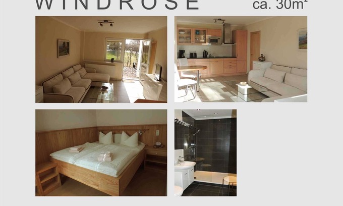 Monkebude Apartment | Windrose - Landhaus Mönkebude