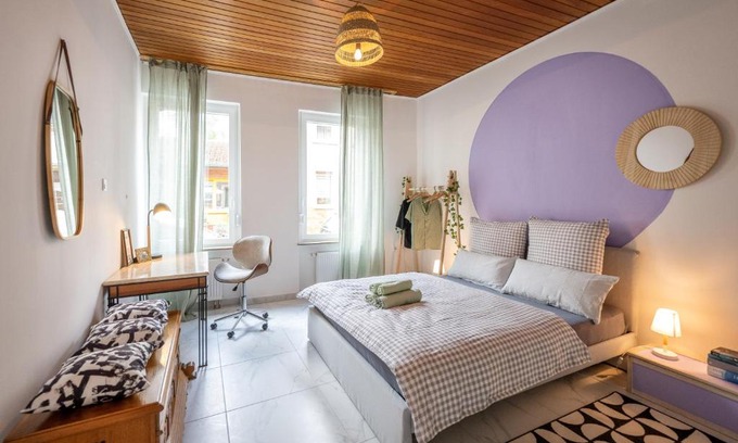 Neuendorf Apartment | Wohlfühlwohnung mit 25 qm Terrasse, Netflix
