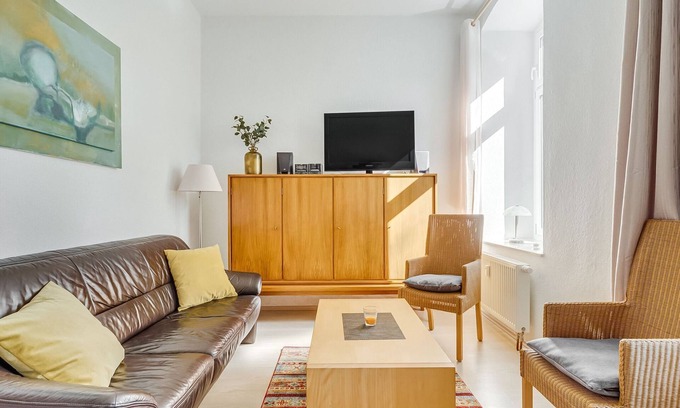 Grunhainichen Villa | Wohnung mit großer Gemeinschaftsterrasse