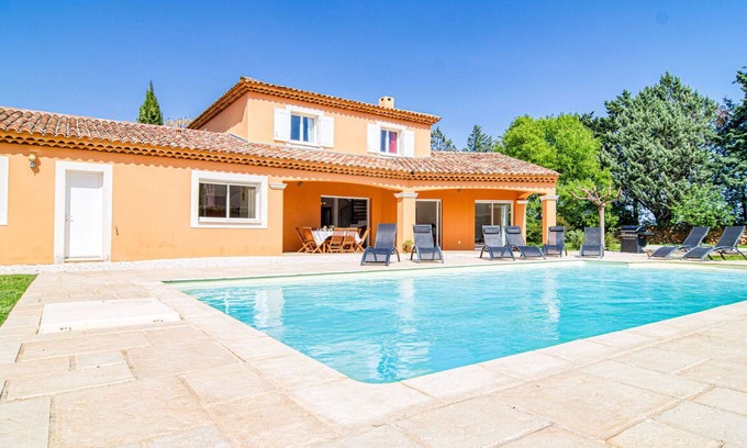 Montfort-sur-Argens House | Wonderful private villa for 8 people with A/C, private pool, WIFI, TV, terrace and parking
