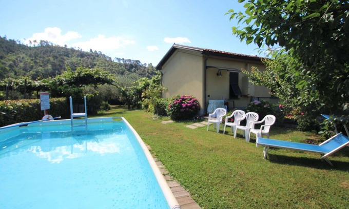 San Bernardino House | Wonderful private villa with A/C, WIFI, private pool, TV, patio, pets allowed and parking