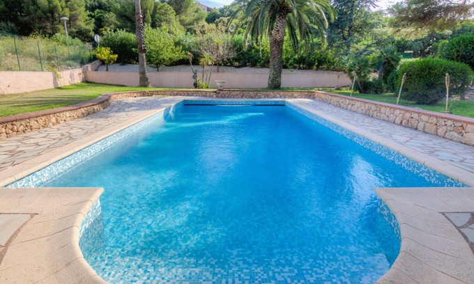 Antheor Villa | Wonderful private villa for 8 guests with WIFI, private pool, A/C, TV, terrace and pets allowed