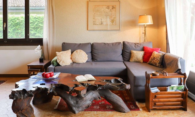 Bouveret House | Wonderful private villa for 4 guests with WIFI, TV and pets allowed