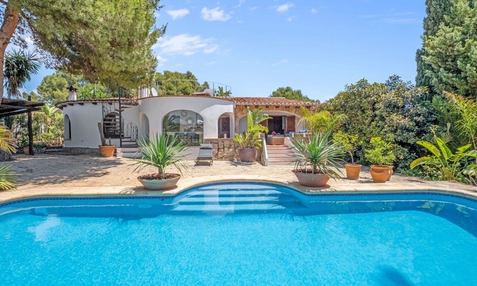 Moravit Villa | Wonderful private villa for 6 guests with A/C, WIFI, private pool, TV and patio