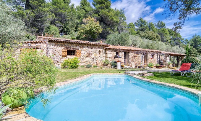 Flayosc House | Wonderful private villa for 4 guests with private pool, TV and parking