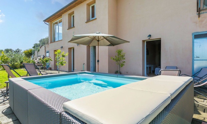 Bibbona Villa | Wonderful private villa for 8 guests with private pool, A/C, WIFI, TV, terrace and panoramic view
