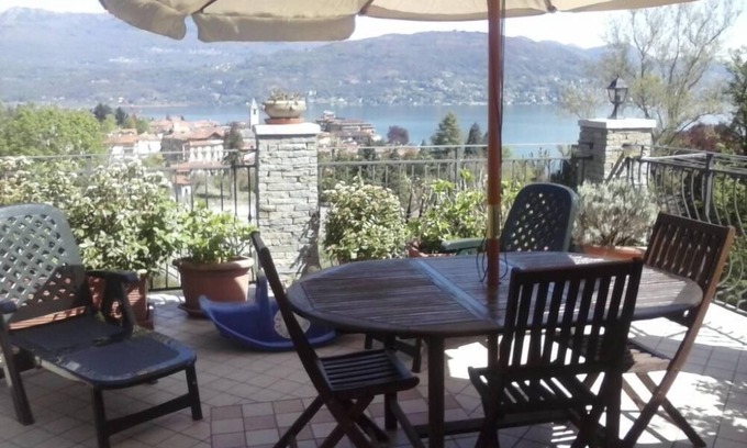 Baveno House | Wonderful terrace overlooking Lake, 3 km from Stresa CIN IT103008C24F9AEI35
