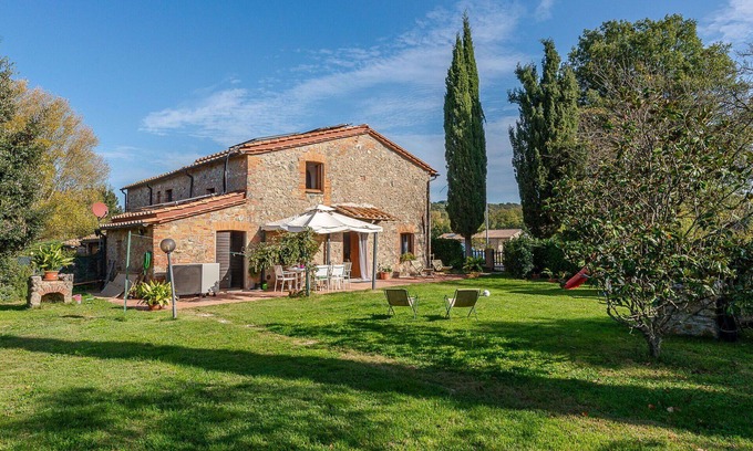 Montieri House | Wonderful villa for 5 people with private pool, A/C, WIFI, TV, patio and pets allowed