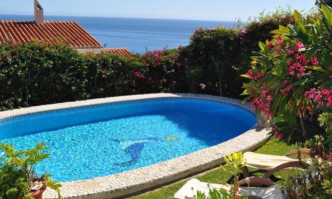 Chimenea Villa | 'Wonderful Villa Princessa' with Sea & Mountain View, Pool and Wi-Fi