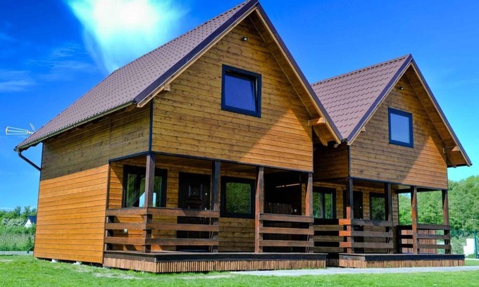 gmina Bedzino House | Wooden Cottage by Quiet Polish Beach
