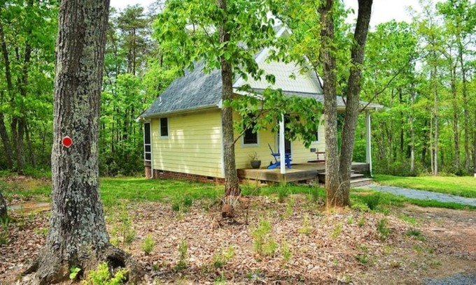 Buckingham Apartment | Woodland Cottage near Yogaville, nestled in woods