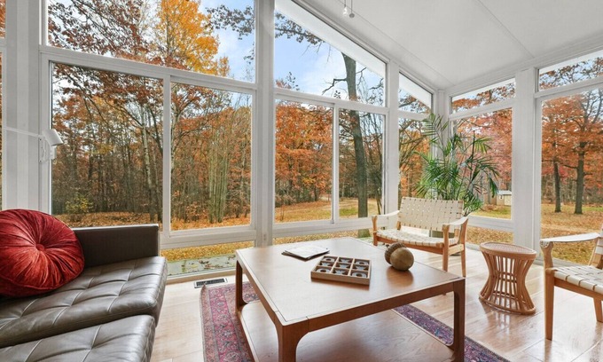 Higgins Lake House | Woodland Modern Farmhouse