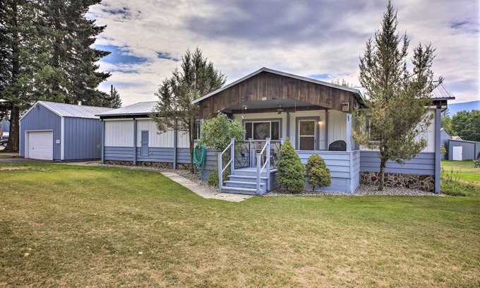 Trout Creek House | Woodsy Riverfront Retreat in Trout Creek Montana!