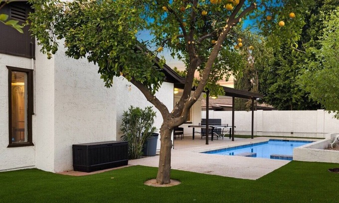 Dobson Ranch House | Work-From-Home Oasis w/ Office, Large Pool, & Gym