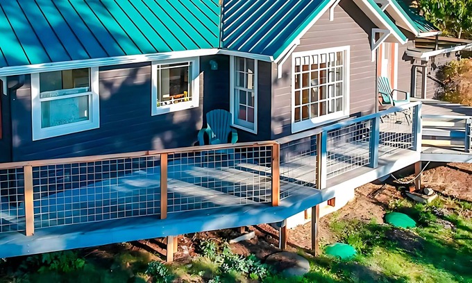 Sequim House | Writer's Retreat Serene Mountain Views