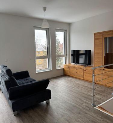 Taucha Apartment | Wunderschöne Maisonette Ferienwohnung in Leipzig Taucha 2 u 3 OG Mitte