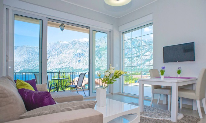 Prcanj Apartment | You Can't Beat This View!