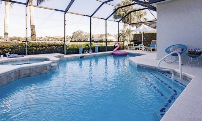 Bonita Springs House | Your Florida Getaway Awaits: Poolside Paradise with Golf, Beach, and Pickleball