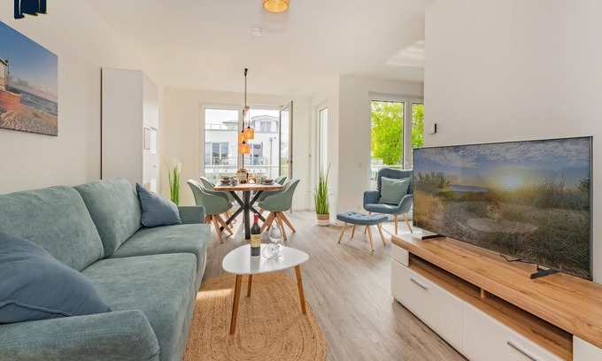 Zirchow Apartment | Your ideal vacation experience in the "Ankerplatz" apartment on the lagoon coast