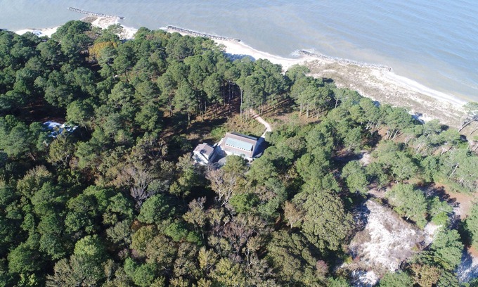Cape Charles House | your own Private beach, adjacent nature preserve-Sunset Dunes Cape Charles, VA